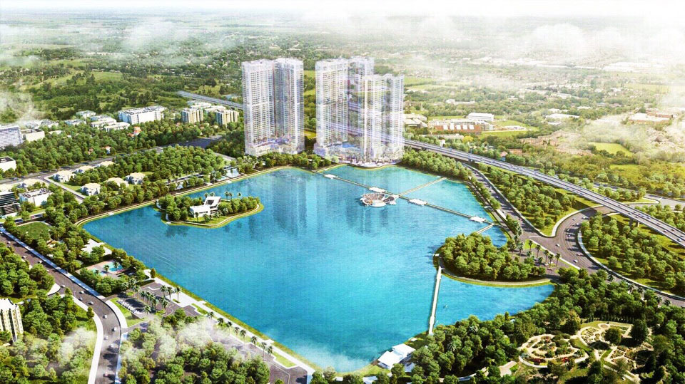 Phối cảnh dự án Vinhomes Sky Lake - Vinhomes Phạm Hùng