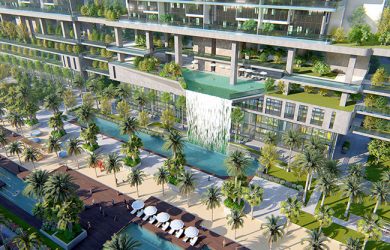 Phối cảnh Sky Villa Sunshine Crystal River