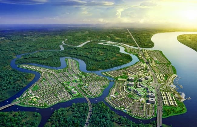 Ảnh: Đô thị sinh thái ven sông Aqua City Đồng Nai